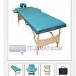 Wooden massage table